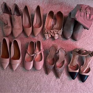 Elegant Beige Neutral Shoe Bundle